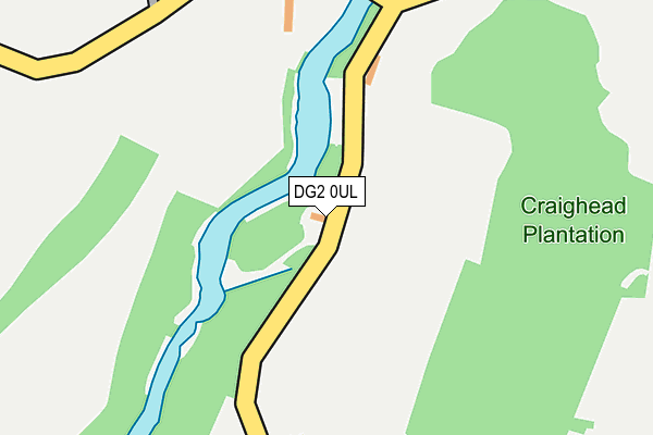 DG2 0UL map - OS OpenMap – Local (Ordnance Survey) DG2 0UL map - OS OpenMap – Local (Ordnance Survey)