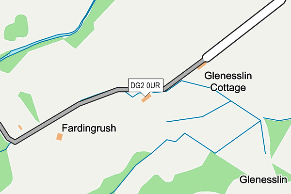 DG2 0UR map - OS OpenMap – Local (Ordnance Survey) DG2 0UR map - OS OpenMap – Local (Ordnance Survey)