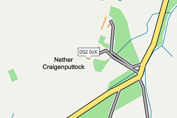 DG2 0UX map - OS OpenMap – Local (Ordnance Survey) DG2 0UX map - OS OpenMap – Local (Ordnance Survey)