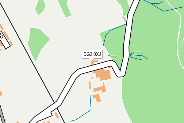 DG2 0XJ map - OS OpenMap – Local (Ordnance Survey) DG2 0XJ map - OS OpenMap – Local (Ordnance Survey)