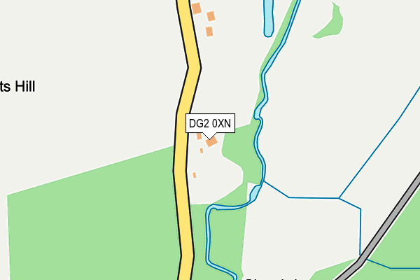 DG2 0XN map - OS OpenMap – Local (Ordnance Survey) DG2 0XN map - OS OpenMap – Local (Ordnance Survey)