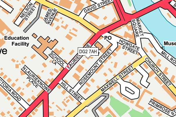 DG2 7AH map - OS OpenMap – Local (Ordnance Survey) DG2 7AH map - OS OpenMap – Local (Ordnance Survey)