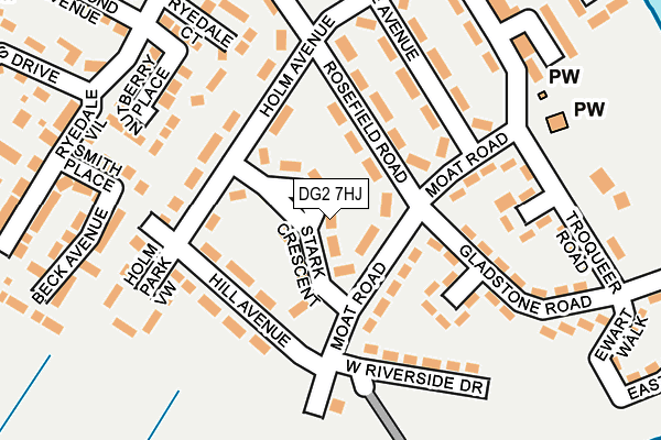 DG2 7HJ map - OS OpenMap – Local (Ordnance Survey) DG2 7HJ map - OS OpenMap – Local (Ordnance Survey)