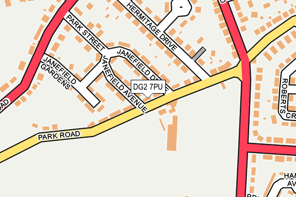 DG2 7PU map - OS OpenMap – Local (Ordnance Survey) DG2 7PU map - OS OpenMap – Local (Ordnance Survey)