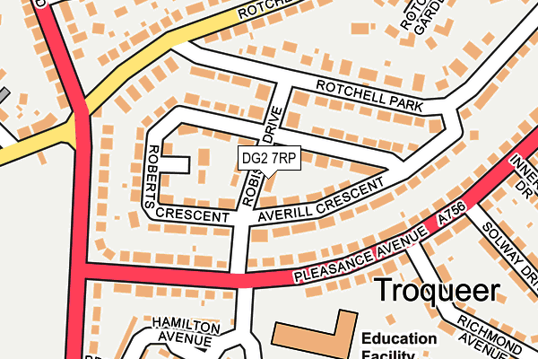 DG2 7RP map - OS OpenMap – Local (Ordnance Survey) DG2 7RP map - OS OpenMap – Local (Ordnance Survey)