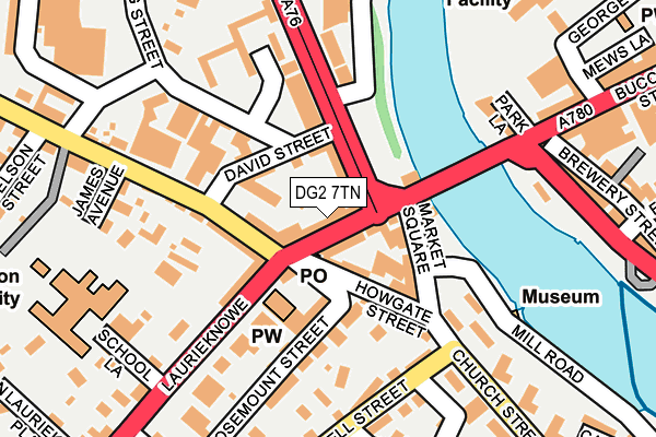 DG2 7TN map - OS OpenMap – Local (Ordnance Survey) DG2 7TN map - OS OpenMap – Local (Ordnance Survey)