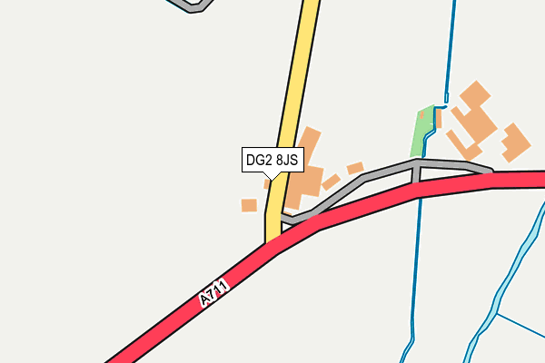 DG2 8JS map - OS OpenMap – Local (Ordnance Survey) DG2 8JS map - OS OpenMap – Local (Ordnance Survey)