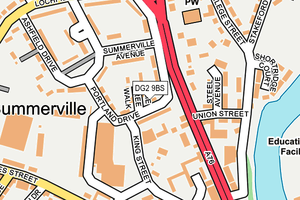 DG2 9BS map - OS OpenMap – Local (Ordnance Survey) DG2 9BS map - OS OpenMap – Local (Ordnance Survey)