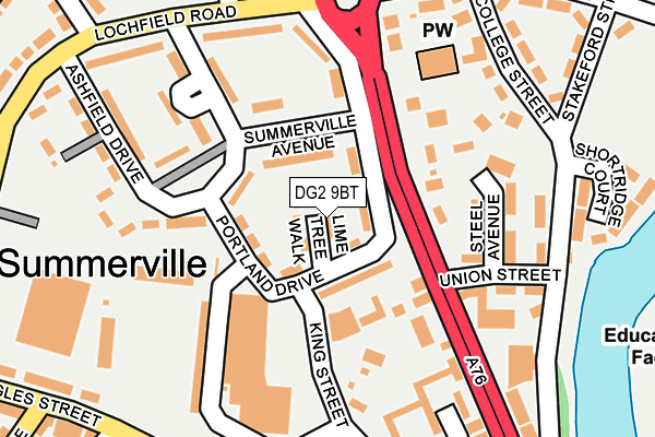 DG2 9BT map - OS OpenMap – Local (Ordnance Survey) DG2 9BT map - OS OpenMap – Local (Ordnance Survey)