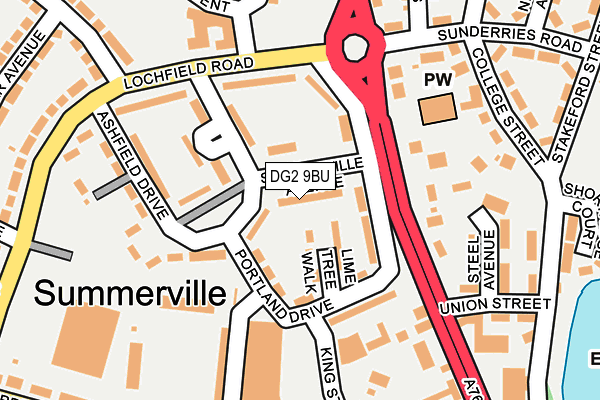DG2 9BU map - OS OpenMap – Local (Ordnance Survey) DG2 9BU map - OS OpenMap – Local (Ordnance Survey)