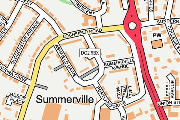 DG2 9BX map - OS OpenMap – Local (Ordnance Survey) DG2 9BX map - OS OpenMap – Local (Ordnance Survey)
