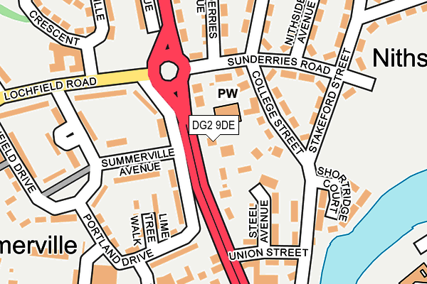 DG2 9DE map - OS OpenMap – Local (Ordnance Survey) DG2 9DE map - OS OpenMap – Local (Ordnance Survey)