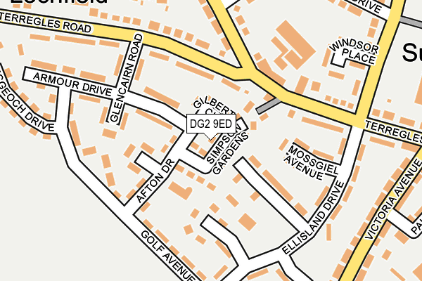 DG2 9ED map - OS OpenMap – Local (Ordnance Survey) DG2 9ED map - OS OpenMap – Local (Ordnance Survey)