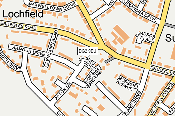 DG2 9EU map - OS OpenMap – Local (Ordnance Survey) DG2 9EU map - OS OpenMap – Local (Ordnance Survey)
