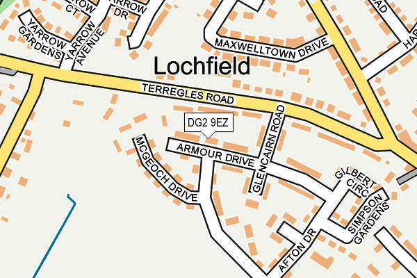 DG2 9EZ map - OS OpenMap – Local (Ordnance Survey) DG2 9EZ map - OS OpenMap – Local (Ordnance Survey)
