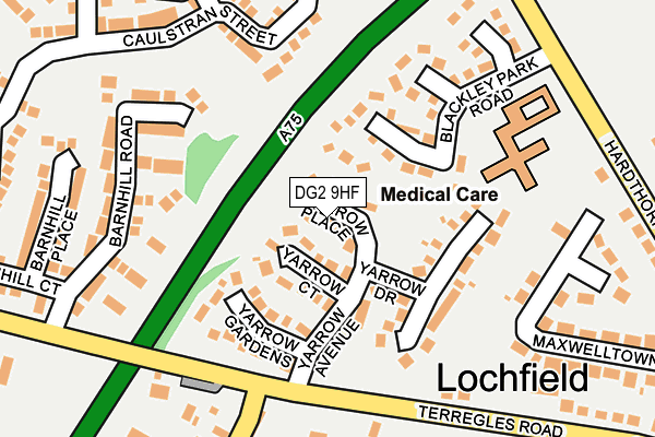 DG2 9HF map - OS OpenMap – Local (Ordnance Survey) DG2 9HF map - OS OpenMap – Local (Ordnance Survey)