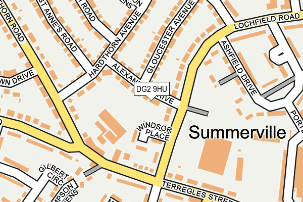 DG2 9HU map - OS OpenMap – Local (Ordnance Survey) DG2 9HU map - OS OpenMap – Local (Ordnance Survey)