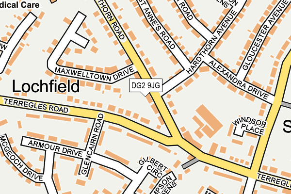 DG2 9JG map - OS OpenMap – Local (Ordnance Survey) DG2 9JG map - OS OpenMap – Local (Ordnance Survey)