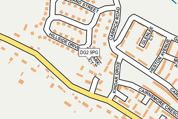 DG2 9PG map - OS OpenMap – Local (Ordnance Survey) DG2 9PG map - OS OpenMap – Local (Ordnance Survey)