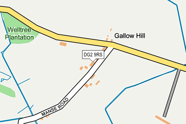 DG2 9RS map - OS OpenMap – Local (Ordnance Survey) DG2 9RS map - OS OpenMap – Local (Ordnance Survey)