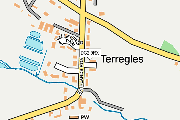 DG2 9RX map - OS OpenMap – Local (Ordnance Survey) DG2 9RX map - OS OpenMap – Local (Ordnance Survey)