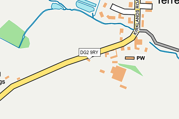 DG2 9RY map - OS OpenMap – Local (Ordnance Survey) DG2 9RY map - OS OpenMap – Local (Ordnance Survey)