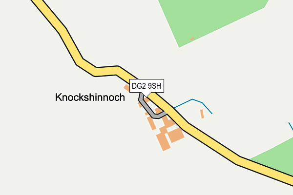 DG2 9SH map - OS OpenMap – Local (Ordnance Survey) DG2 9SH map - OS OpenMap – Local (Ordnance Survey)