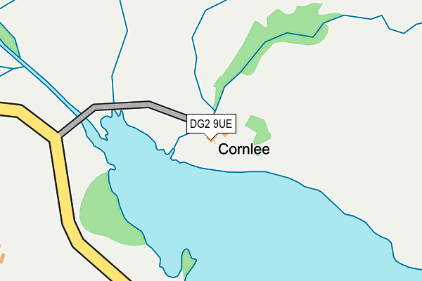 DG2 9UE map - OS OpenMap – Local (Ordnance Survey) DG2 9UE map - OS OpenMap – Local (Ordnance Survey)