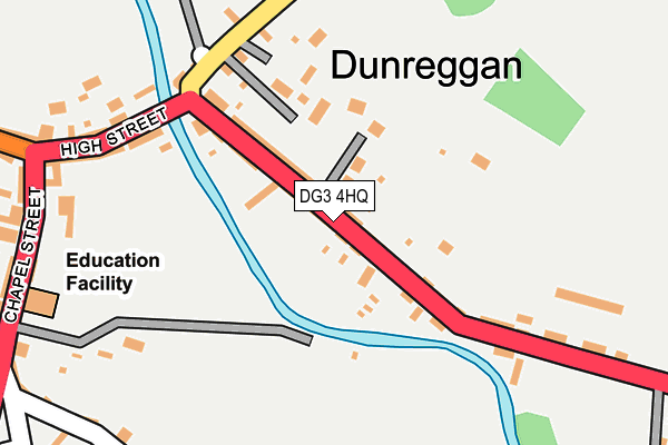DG3 4HQ map - OS OpenMap – Local (Ordnance Survey) DG3 4HQ map - OS OpenMap – Local (Ordnance Survey)