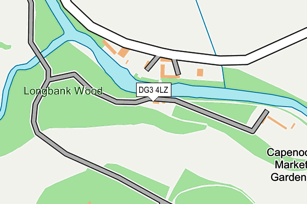 DG3 4LZ map - OS OpenMap – Local (Ordnance Survey)