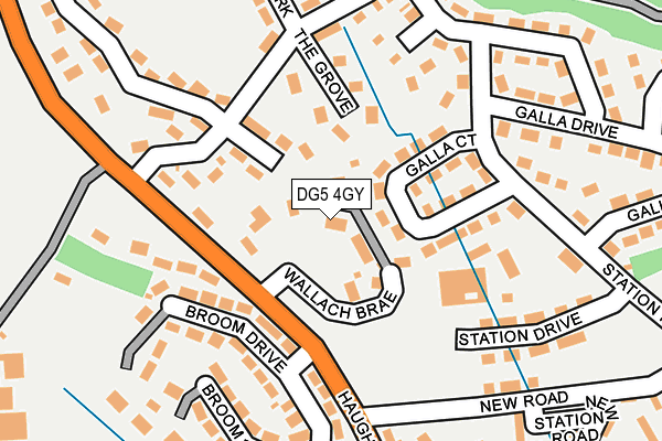 DG5 4GY map - OS OpenMap – Local (Ordnance Survey) DG5 4GY map - OS OpenMap – Local (Ordnance Survey)