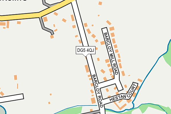 DG5 4QJ map - OS OpenMap – Local (Ordnance Survey) DG5 4QJ map - OS OpenMap – Local (Ordnance Survey)