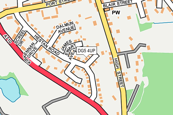 DG5 4UP map - OS OpenMap – Local (Ordnance Survey) DG5 4UP map - OS OpenMap – Local (Ordnance Survey)