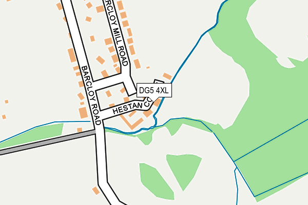 DG5 4XL map - OS OpenMap – Local (Ordnance Survey) DG5 4XL map - OS OpenMap – Local (Ordnance Survey)