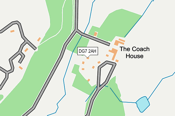 DG7 2AH map - OS OpenMap – Local (Ordnance Survey) DG7 2AH map - OS OpenMap – Local (Ordnance Survey)