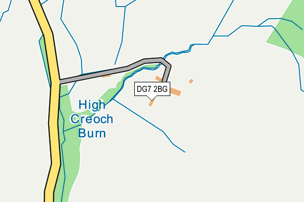 DG7 2BG map - OS OpenMap – Local (Ordnance Survey) DG7 2BG map - OS OpenMap – Local (Ordnance Survey)
