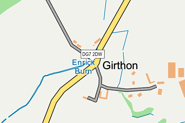 DG7 2DW map - OS OpenMap – Local (Ordnance Survey) DG7 2DW map - OS OpenMap – Local (Ordnance Survey)