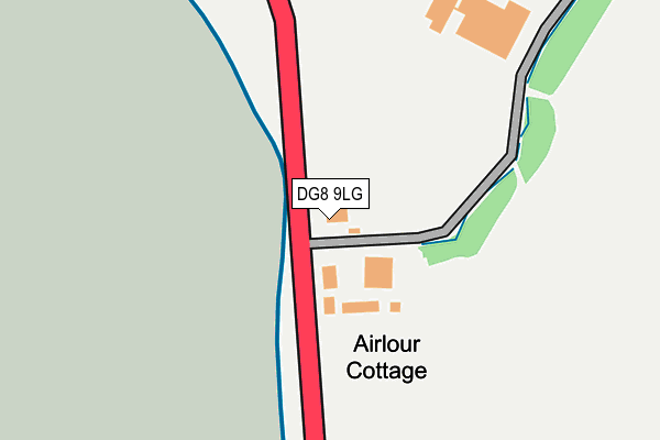 DG8 9LG map - OS OpenMap – Local (Ordnance Survey) DG8 9LG map - OS OpenMap – Local (Ordnance Survey)