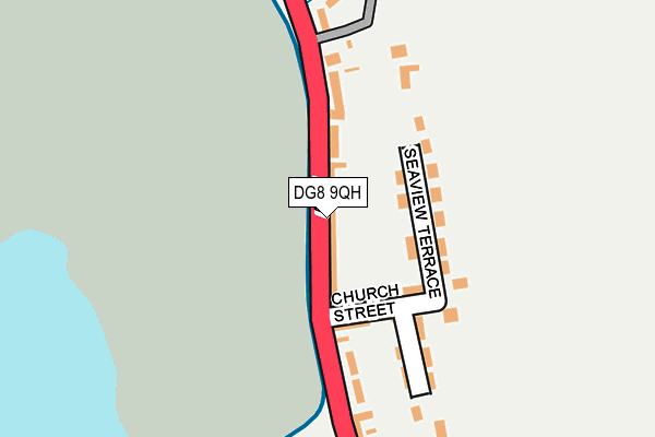 DG8 9QH map - OS OpenMap – Local (Ordnance Survey) DG8 9QH map - OS OpenMap – Local (Ordnance Survey)