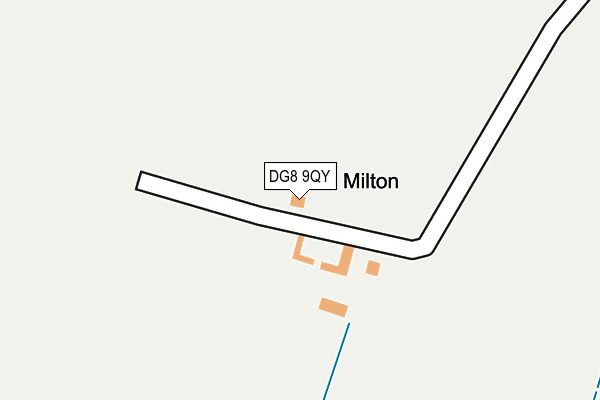 DG8 9QY map - OS OpenMap – Local (Ordnance Survey) DG8 9QY map - OS OpenMap – Local (Ordnance Survey)
