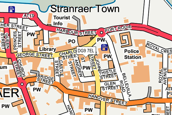 DG9 7EL map - OS OpenMap – Local (Ordnance Survey) DG9 7EL map - OS OpenMap – Local (Ordnance Survey)