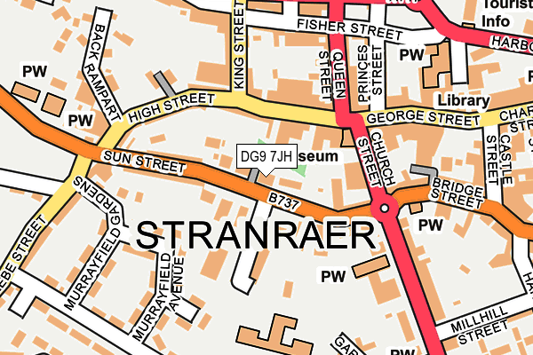 DG9 7JH map - OS OpenMap – Local (Ordnance Survey) DG9 7JH map - OS OpenMap – Local (Ordnance Survey)