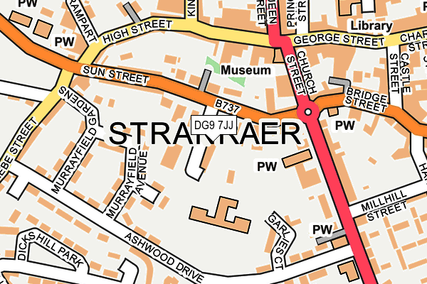 DG9 7JJ map - OS OpenMap – Local (Ordnance Survey) DG9 7JJ map - OS OpenMap – Local (Ordnance Survey)