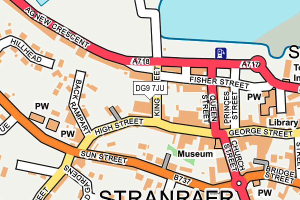 DG9 7JU map - OS OpenMap – Local (Ordnance Survey) DG9 7JU map - OS OpenMap – Local (Ordnance Survey)