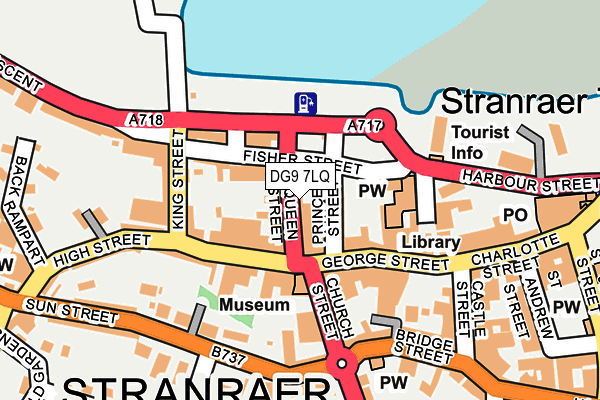 DG9 7LQ map - OS OpenMap – Local (Ordnance Survey) DG9 7LQ map - OS OpenMap – Local (Ordnance Survey)