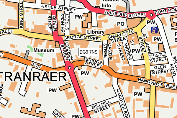 DG9 7NS map - OS OpenMap – Local (Ordnance Survey) DG9 7NS map - OS OpenMap – Local (Ordnance Survey)