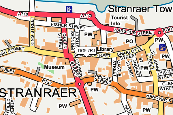 DG9 7RJ map - OS OpenMap – Local (Ordnance Survey) DG9 7RJ map - OS OpenMap – Local (Ordnance Survey)