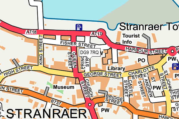 DG9 7RQ map - OS OpenMap – Local (Ordnance Survey) DG9 7RQ map - OS OpenMap – Local (Ordnance Survey)