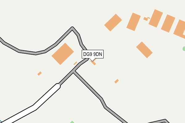 DG9 9DN map - OS OpenMap – Local (Ordnance Survey) DG9 9DN map - OS OpenMap – Local (Ordnance Survey)