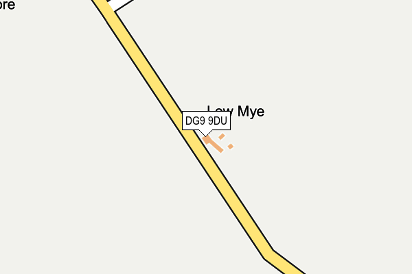 DG9 9DU map - OS OpenMap – Local (Ordnance Survey) DG9 9DU map - OS OpenMap – Local (Ordnance Survey)
